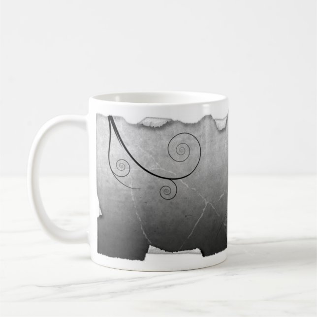 Sad Butterfly Girl Mug V1 (Left)