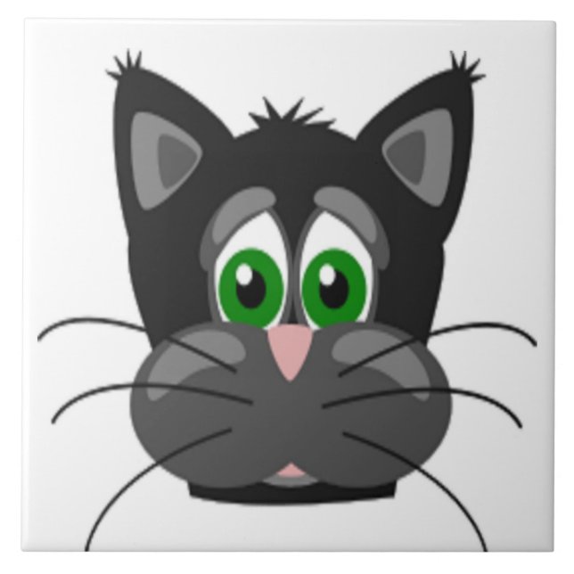 SAD CAT TILE (Front)