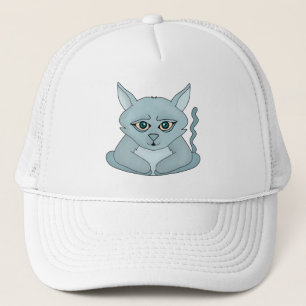 Sad Cat Trucker Hat