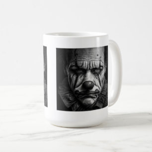 Sad Clown Classic Mug, 15 oz Coffee Mug