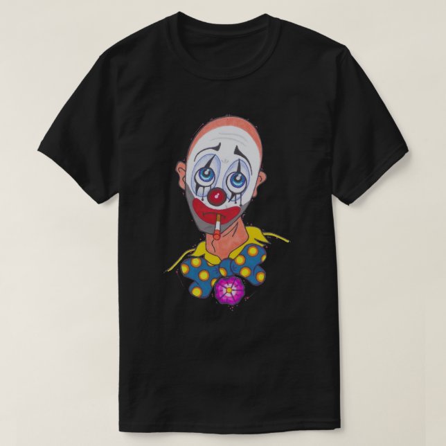 Sad Clown Shirt (Design Front)