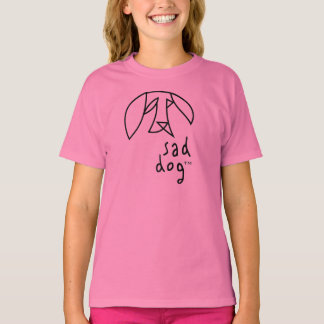 Sad Dog™ - Girls' Babydoll T-Shirt