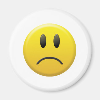Sad Face Magnet