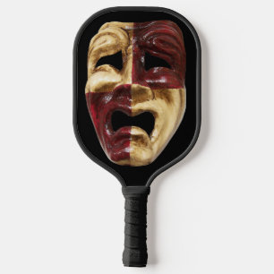 Sad Face Pickle Ball Paddle
