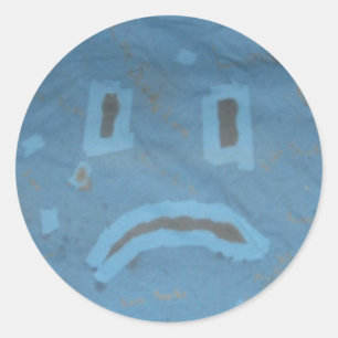 Sad Face Sticker