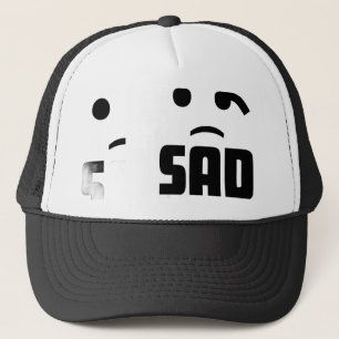 SAD FACES TRUCKER HAT