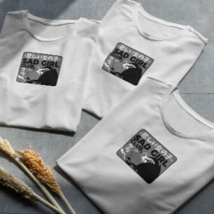 Sad Girl Club Anime   T-Shirt