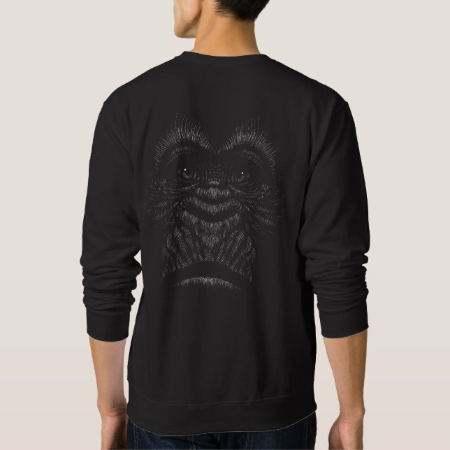 Sad Gorilla  Sweatshirt (Back)