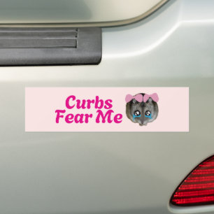 Sad Hamster Driver Bumper Sticker