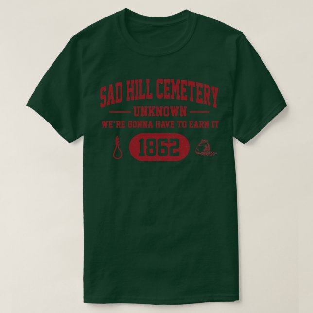 Sad Hill Cemetery 1862 T-Shirt (Design Front)