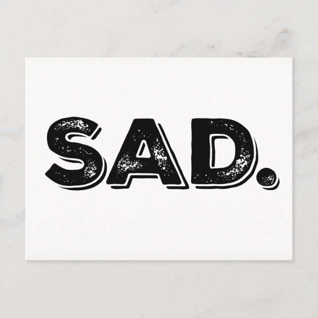 SAD Ides of Trump Protest Postcard (Front)