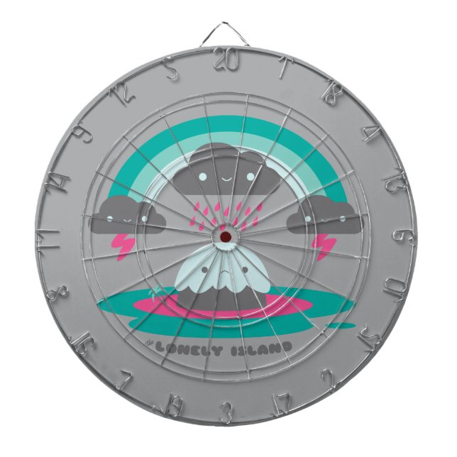 Sad Island 2 Dartboard (Front)