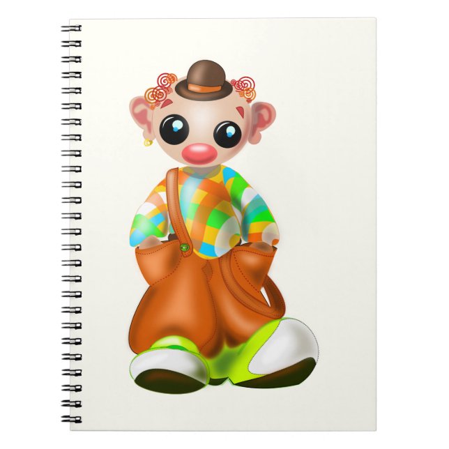 Sad Little Clown Notebook (Front)