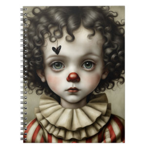 Sad little clown   Notebook Journal