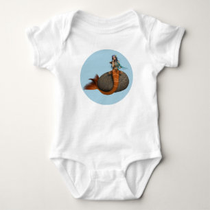Sad Mermaid Baby Bodysuit