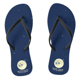 Sad Moon Jandals