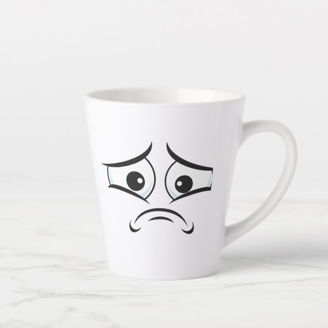 Sad Mug – Sips, Sighs & Silent Cries - Moody Mug (Right)