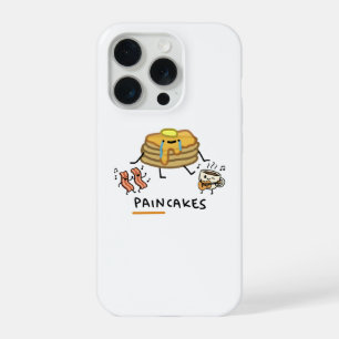 Sad Paincakes - Funny Breakfast Food Pun & Kawaii iPhone 15 Pro Case