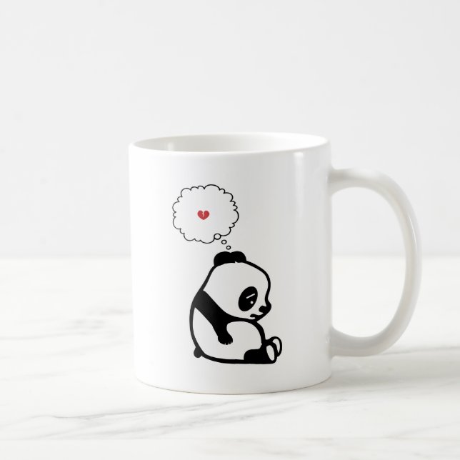 Sad Panda Coffee Mug (Right)