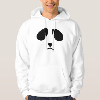 Sad panda face hoodie