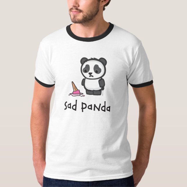 Sad Panda shirt (light) (Front)