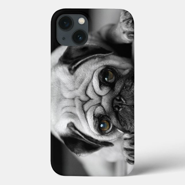 Sad Pug Case-Mate iPhone Case (Back)