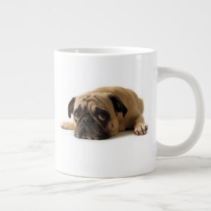 Sad Pug Large Coffee Mug