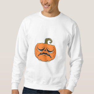 Sad pumpkin Halloween special Sweatshirt