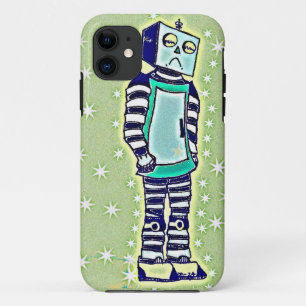 Sad Robot iPhone Case