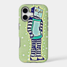 Sad Robot iPhone Case