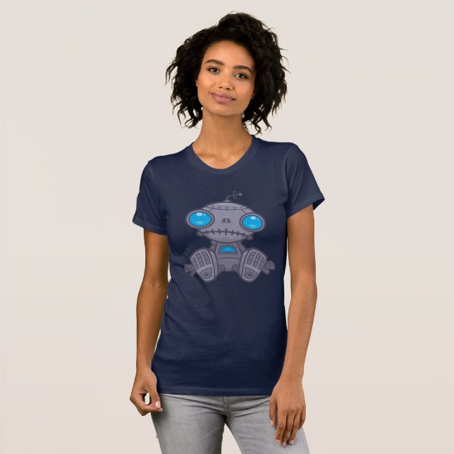 Sad Robot T-Shirt (Front Full)