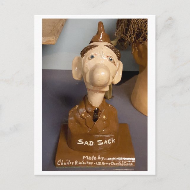 Sad Sack  Postcard (Front)