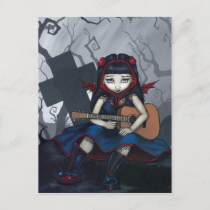 "Sad Sad Song" Postcard
