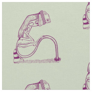 Sad traffic light  fabric