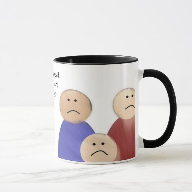 Sad You're Leaving mug (Right)