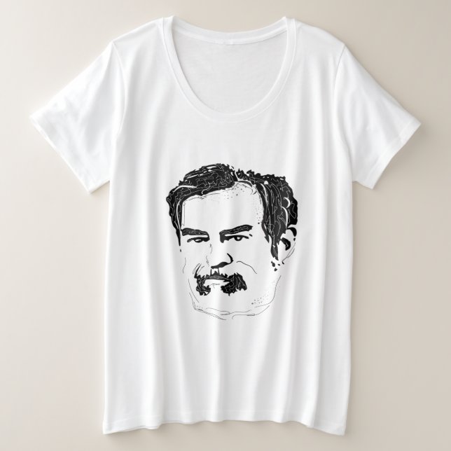 Saddam Hussein Plus Size T-Shirt (Design Front)
