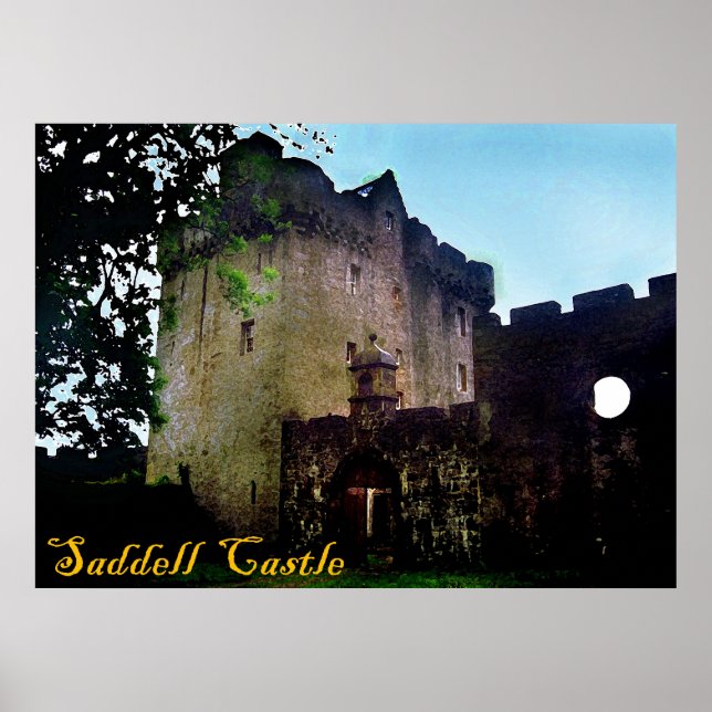 saddell castle poster (Front)