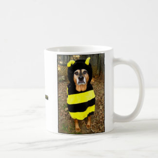 Saddest Bee mug (with White Trash Background!)