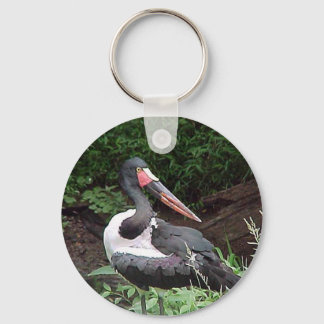 Saddle-Billed Stork Key Ring