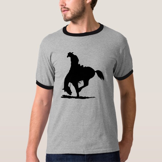 Saddle Bronc Riding T-Shirt (Front)