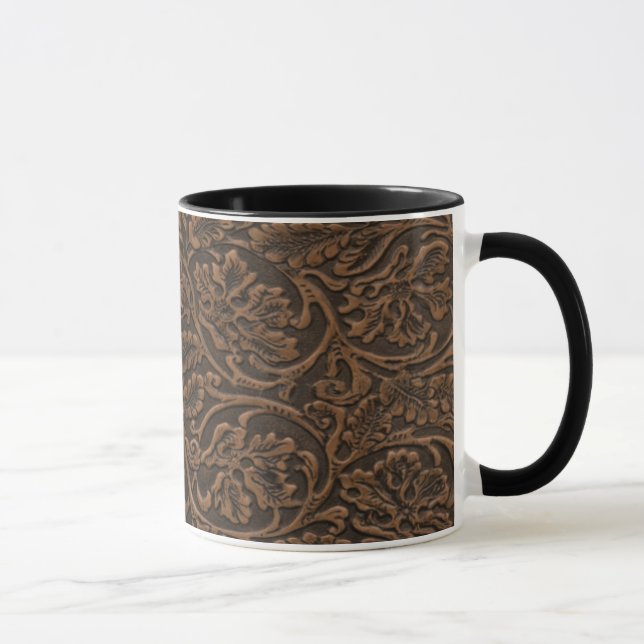 Saddle Leather Mug (Right)