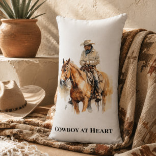 Saddle Life Western Bedroom Accent Lumbar Cushion
