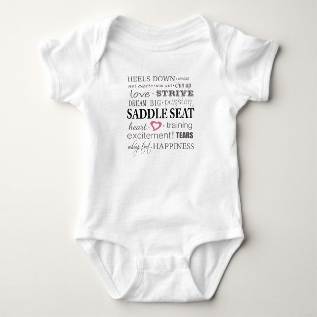 Saddle Seat Ringer T-shirt (Front)