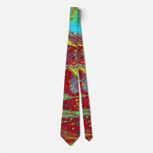 Saddle Up 2 Wild Acrylic Abstract Tie