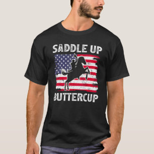 Saddle Up Buttercup Vintage Western Life Country U T-Shirt
