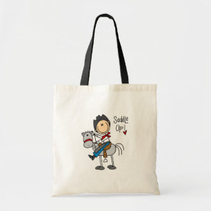 Saddle Up! Cowboy Stick Figure Bag