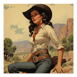 Saddle Up for Western Love: Wild West Whispers Poster