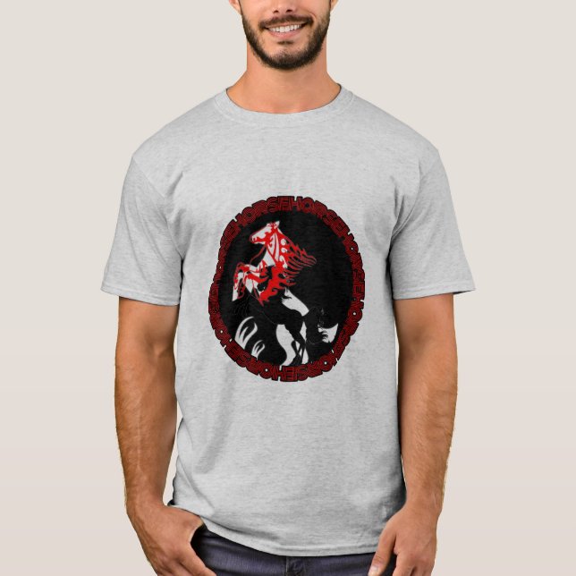 Saddle Up: Horse Lover’s Dream T-Shirt (Front)