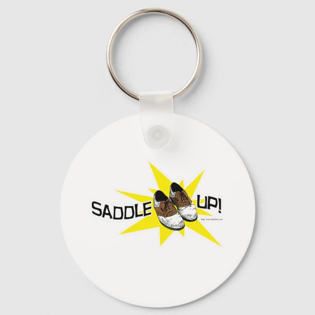 Saddle Up! Key Ring (Front)