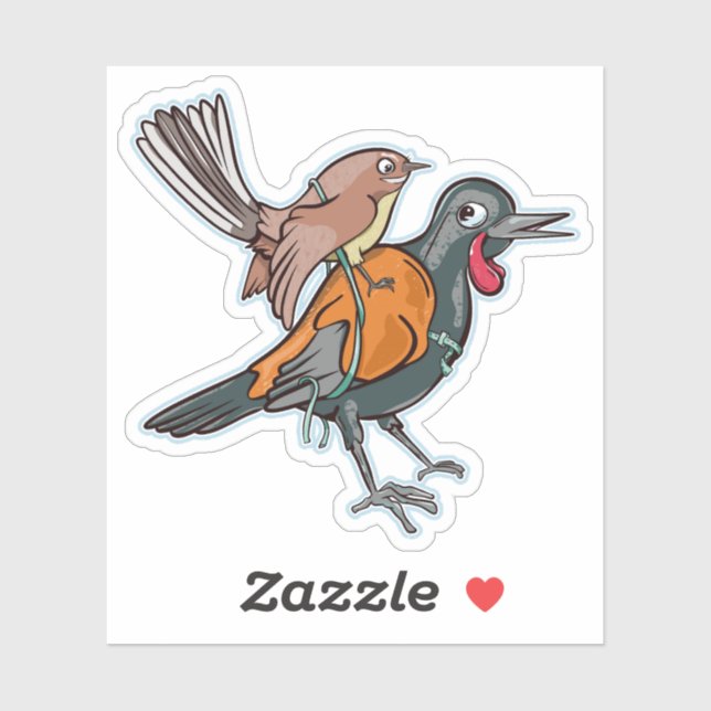 Saddleback and fantail (Sheet)